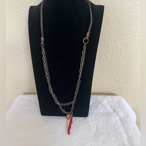 Ocean inspired necklace. 🪸